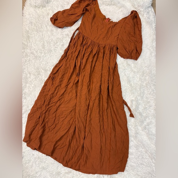 Kara Thoms Bellflower Dress in Red Earth - Picture 3 of 6